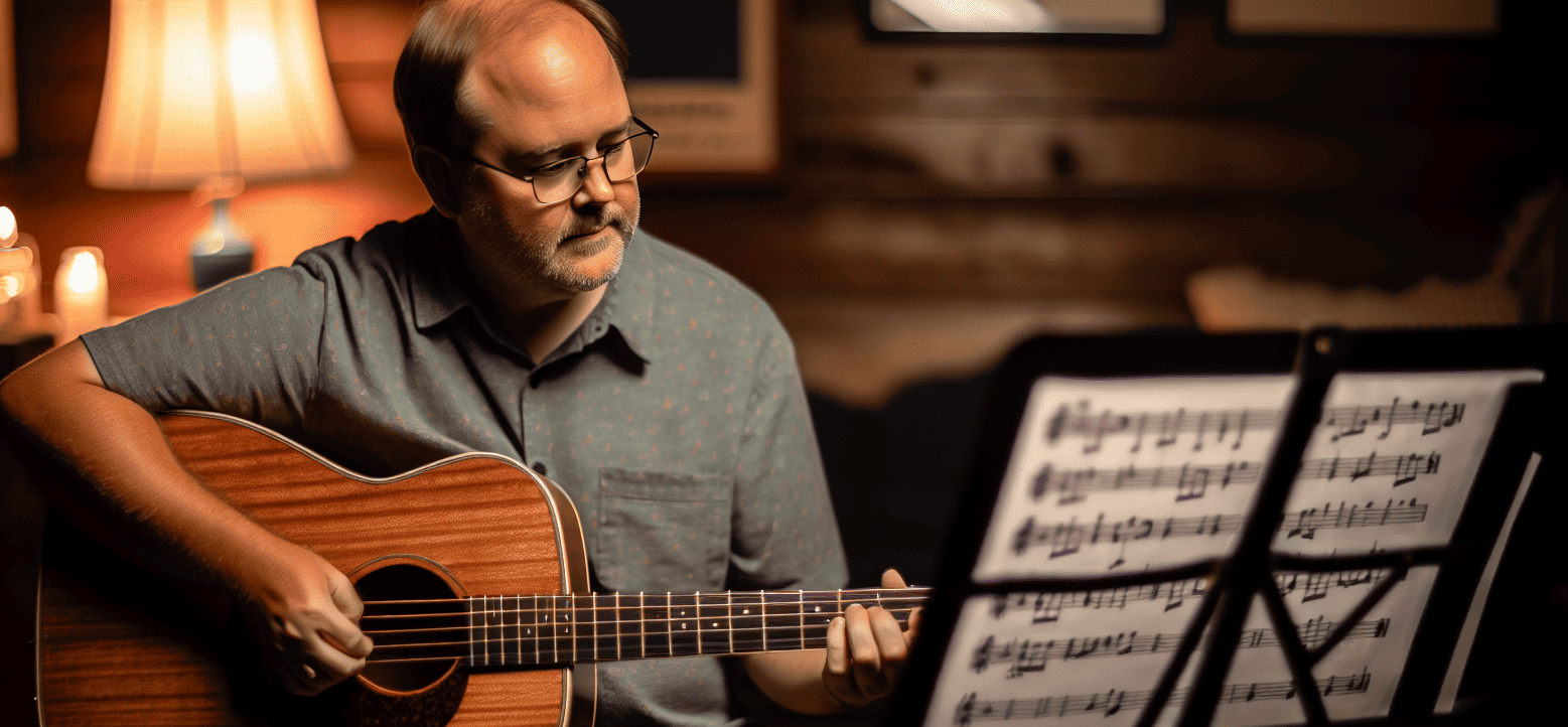 Learning guitar as an adult